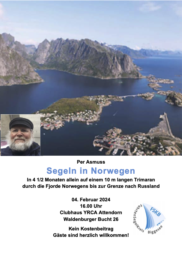 Vortrag – Segeln in Norwegen